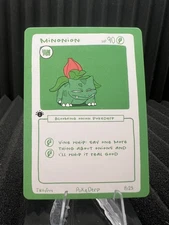 Minonion (Ivysaur) 8/25 - 1st Edition Pokederp First Print Fan Art - Pokemon
