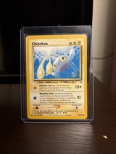 Chinchou 42/64 2001 Neo Revelation Regular Common Pokemon Card LP