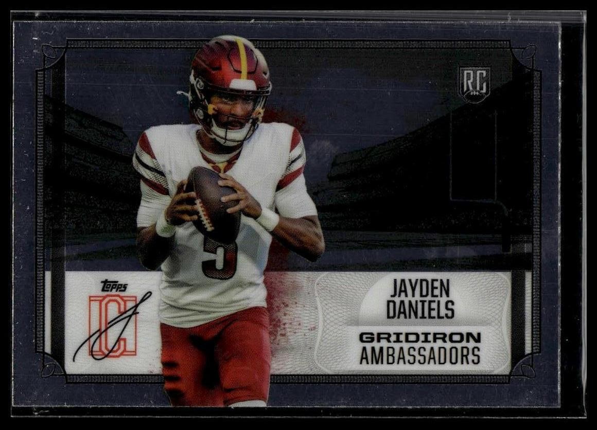 2024 Topps Signature Class #GA-2 Jayden Daniels Gridiron Ambassadors RC