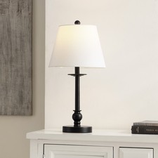 SAFAVIEH Home Lighting Collection Clysa 21" Modern and Contemporary Table Lamp -