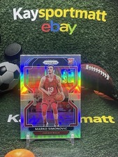 2021-22 Panini Prizm  Refractor #166  Marko Simonovic  (RC) Chicago Bulls NBA