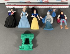 Vintage McDonalds Happy Meal Toys Disney Snow White Price Charming Merlin Queen
