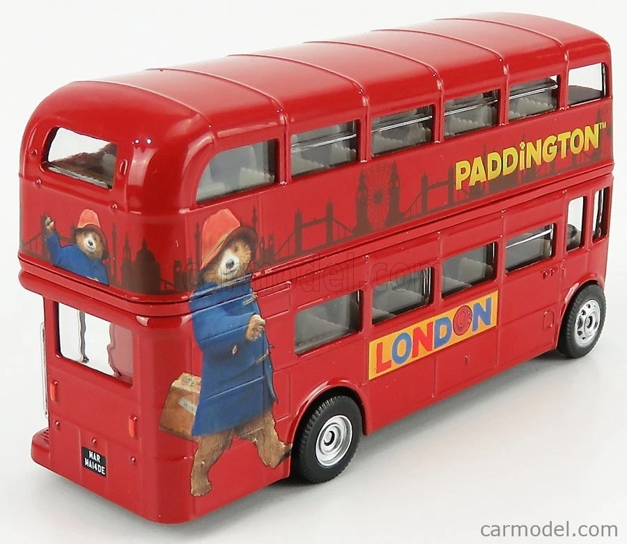 CORGI 1/76 DIECAST ROUTEMASTER LONDON BUS WITH PADDINGTON BEAR FIGURE CC82331 - Image 4 of 4