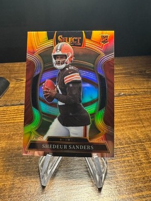 2025 SELECT CONCOURSE SILVER PRIZM SHEDEUR SANDERS ROOKIE CARD #54 CLEVELAND