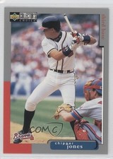 1998 Upper Deck Collector's Choice Chipper Jones #306 HOF m5x