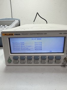 FLUKE PM6690 FREQUENCY COUNTER | TIMER ANALYZER (Passed Self Test)