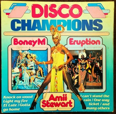 LP 12'' intershop-DDR-AWA-Pressung Disco Champions Boney M Eruption Amii Stewart