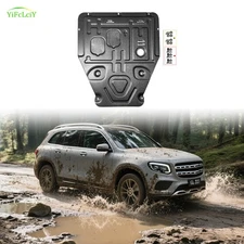 Engine Splash Shield For Benz GLB220 2020-2023 Heavy Skid Plate W/Service Hole