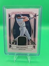 2025 Panini National Treasures Jeff Bagwell Material Treasures Relic /75