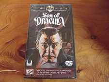 VHS  SON OF DRACULA   GREAT *MUST SEE ***