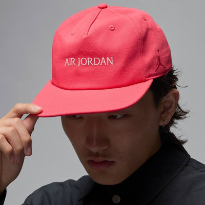 Nike Jordan Pro Poolside Snapback Hat Mens Neon pink NWT Beach hat Deadstock Nike Jordan Pro Poolside Snapback Neon Pink NWT  main image 3