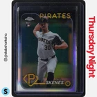 2024 TOPPS CHROME UPDATE #USC88 PAUL SKENES REFRACTOR RC ROOKIE