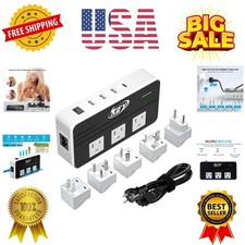 230-Watt Step Down 220V to 110V Voltage Converter International Travel Adap...