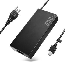200W Charger for ASUS Rog Zephyrus G16 GU605 GA605 TUF A14 FA401 Rectangle Tip