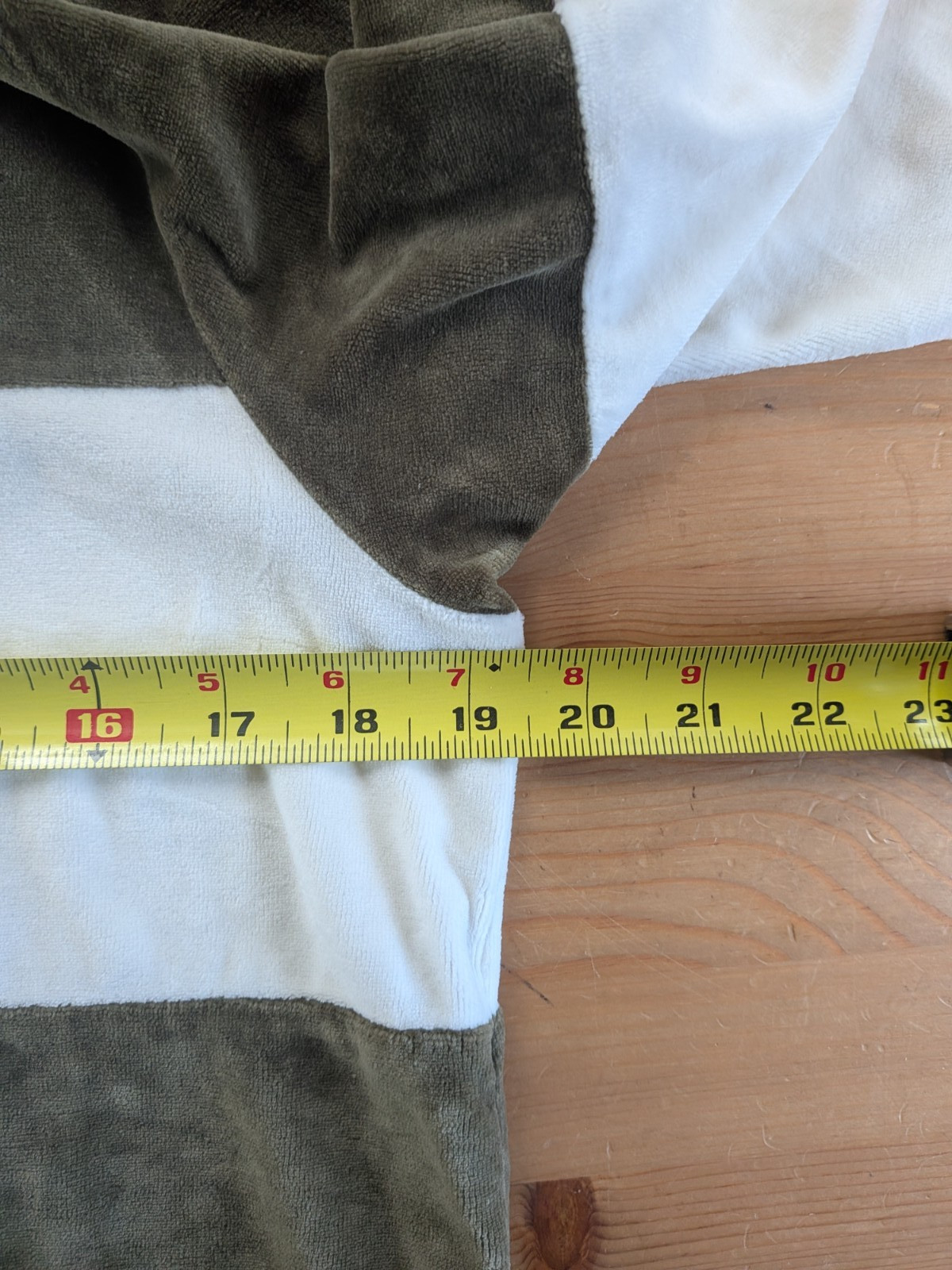 Outerknown Ronan Pullover Half Zip Green White Sm… - image 8