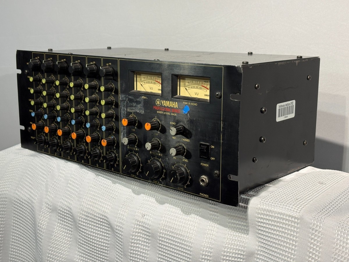 【良品】YAMAHA ラックマウントミキサー M406 ヤマハ Yamaha M406 6-Channel Rackmount Audio Mixer - TESTED | eBay