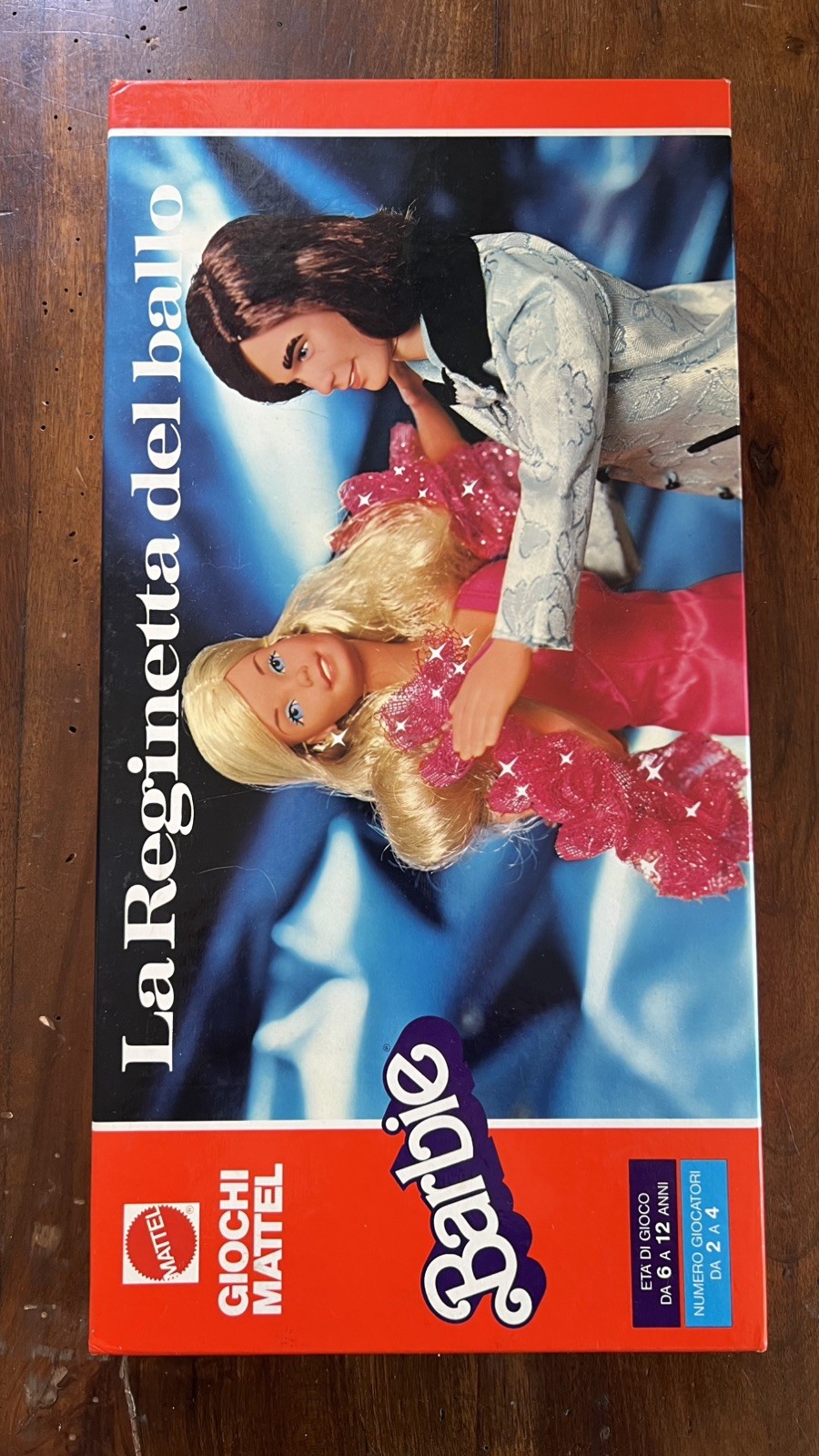 Gioco da tavolo Barbie La Reginetta del Ballo Mattel vintage completo