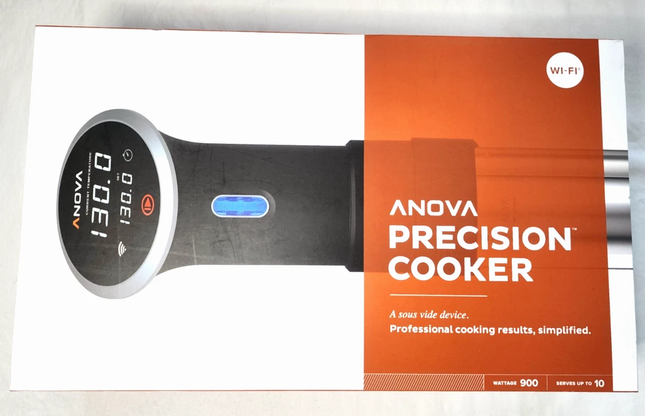 Anova Culinary Sous Vide Precision Cooker Black 800 Watts Bluetooth Connect