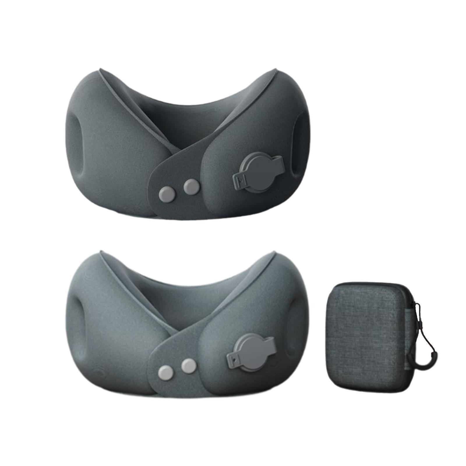 Travel Pillow Inflatable Neck Pillow Men Women Lightweight Comfortable Folded-image