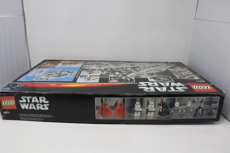 LEGO Star Wars 6211 Destructor Estelar Imperial Caja Abierta, Paquetes Sellados Completos Foto 2 de 4