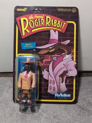 SUPER7 WHO FRAMED ROGER RABBIT SMARTY REACTION ACTION FIGURE NEW Wave 1