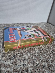 RBI Baseball: Tengen (Nintendo NES, 1988) W/ Box, game,sleeve Only  tested
