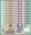 5 MILLION VIET NAM DONG ( 10 ) 500,000 VND MONEY BANKNOTES | USA SHIPPED,,,