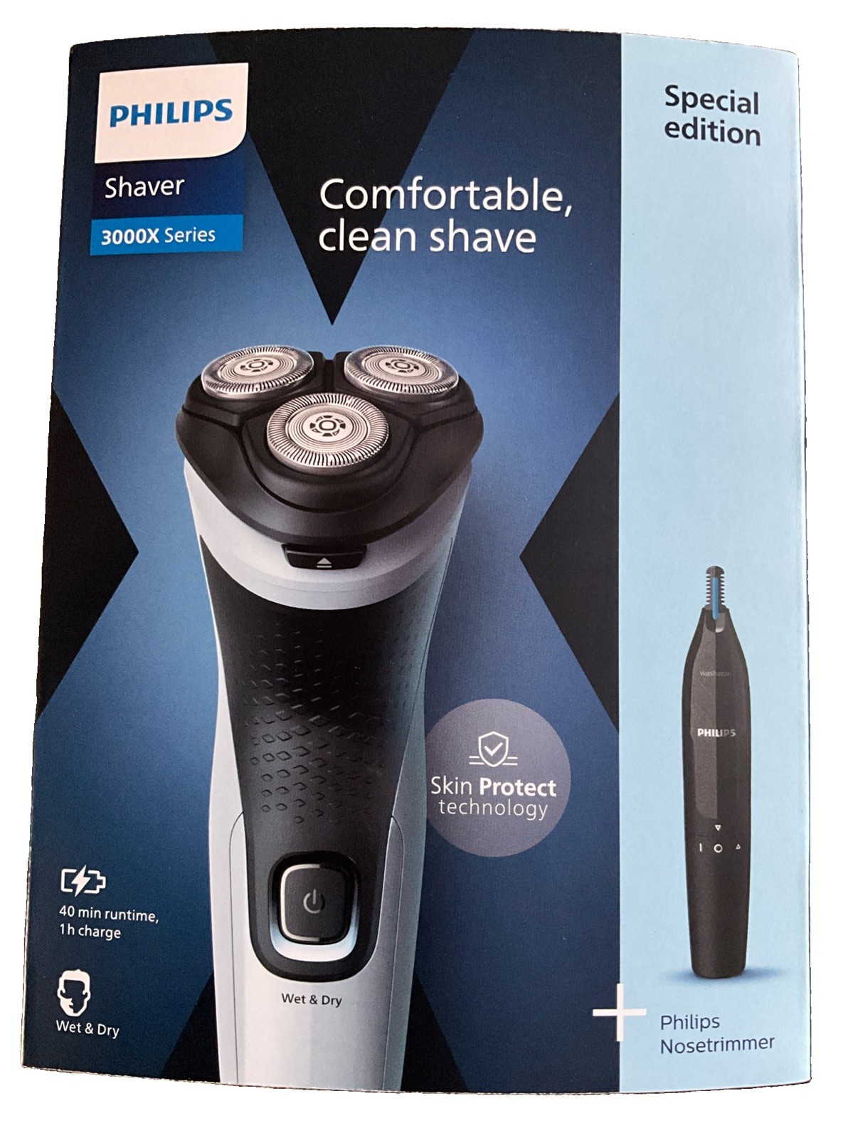 Philips Series 3000X Electric Shaver Wet & Dry - Image 3