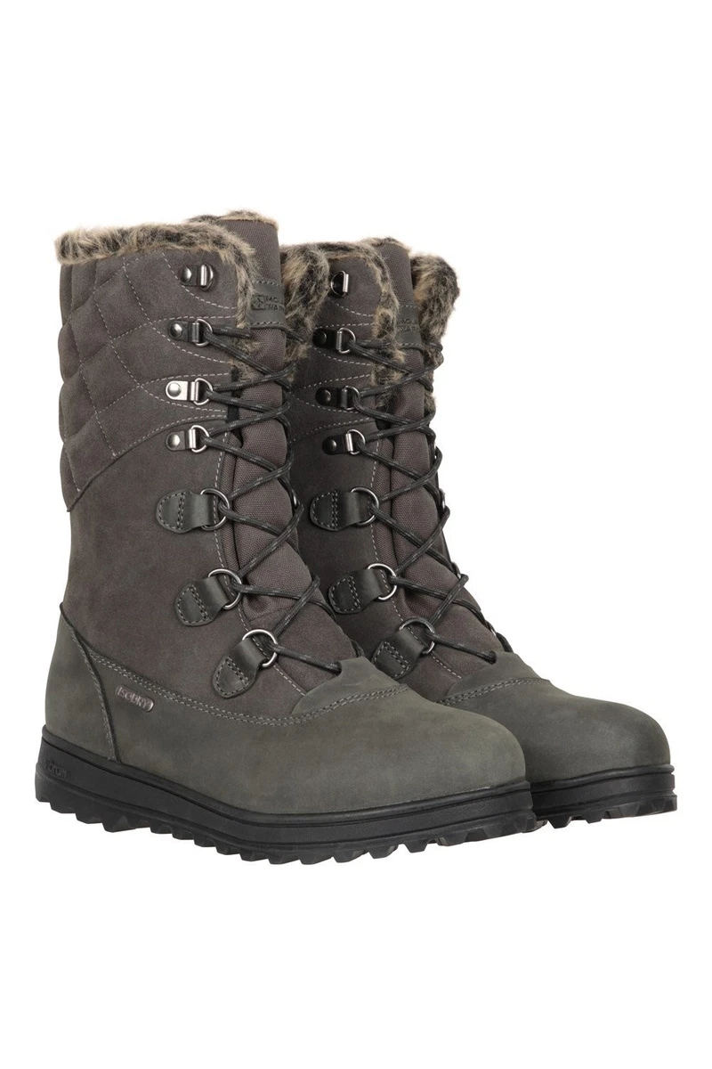 Winter Leather Upper Boots for Women for sale | eBay UK