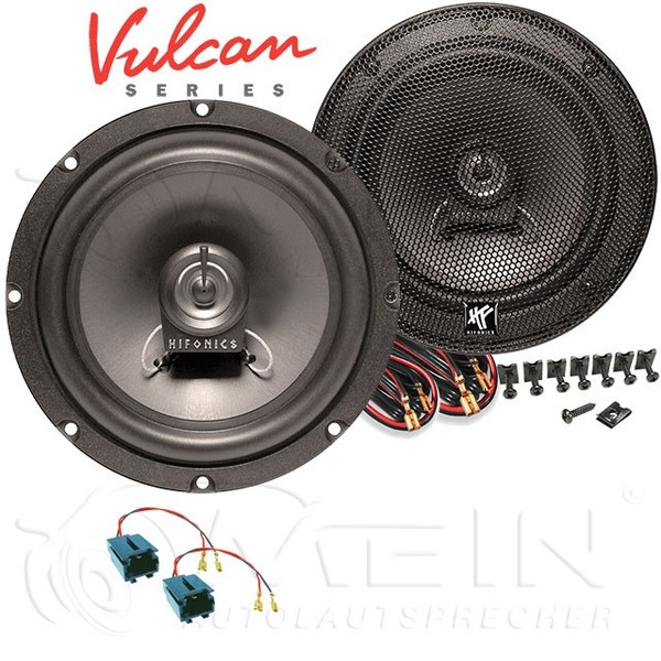 Hifonics Auto Lautsprecher FüR Citroen C3 2002-2005 Front Vorn 2-Wege 180W #ABQ8-image
