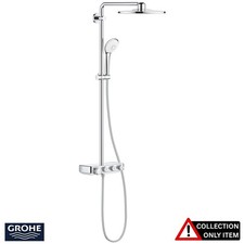 Grohe Euphoria Chrome Smartcontrol System 310 Duo Shower System With Thermostat