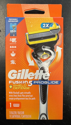 Gillette ProGlide Shield Razor for Men, Handle + 1 Blade Refill