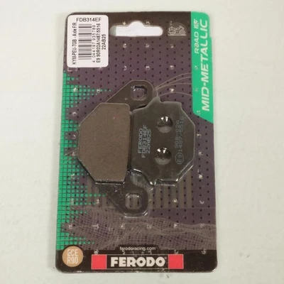 Plaquette de frein Ferodo pour Moto Suzuki 125 GN HS 2000 à 2011 Neuf - Photo 1/3