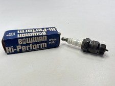 Vintage Bowman Hi-Perform Spark Plug 18773 New Old Stock Rare Made in USA