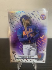 Francisco Alvarez 2023 Topps Pristine Purple Parallel Rookie RC /99 NY Mets