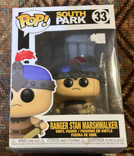 Funko Pop 33 abovedado Ranger Stan Marshwalker South Park con protector