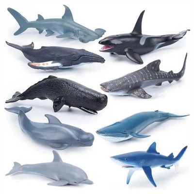 Meerestiere Meerespiegel Kunststoff Modell Tierfigur Meer Life Spielzeug