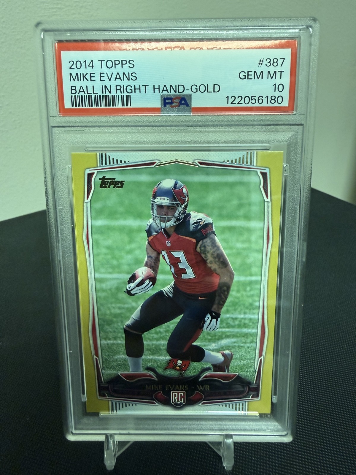 Mike Evans Topps #387 Gold