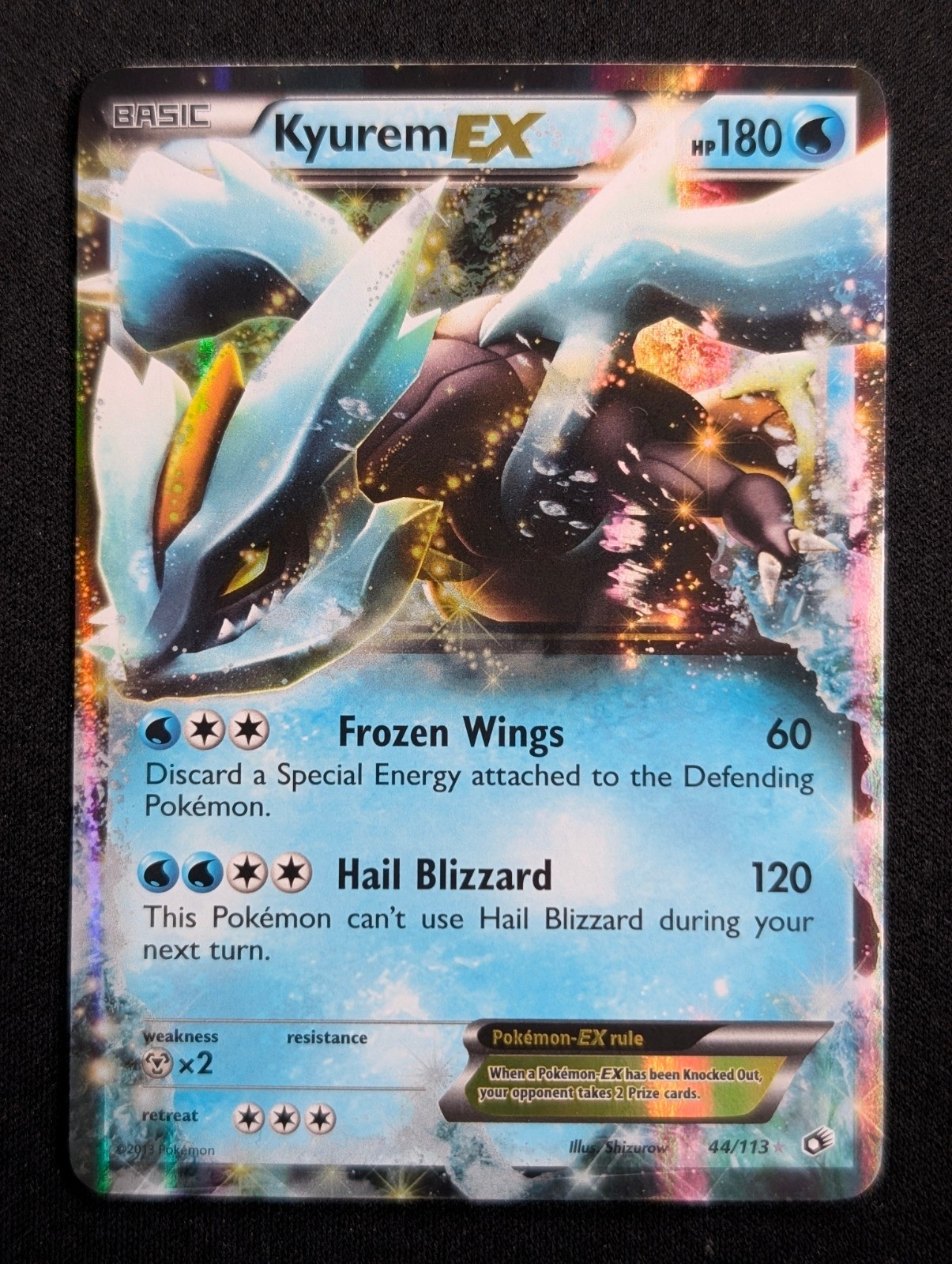 Kyurem EX 38/99 Next Destinies Pokemon NM Holo