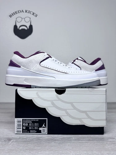 Taglia 10 5 Nike Air Jordan 2 Retro Low Cherrywood DV9956 103 usate