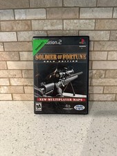 Soldier of Fortune: Gold Edition (Sony PlayStation 2, 2001) Manual Inc [TESTED]