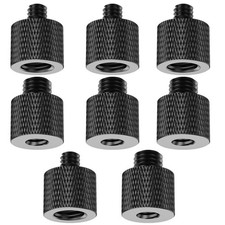 1/4 To 3/8 Inch Tripod Screw Adapter Male To Female Camera Mount Stand 8 PCS