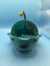 Octonauts GUP-A Submarine Vehicle Mattel 2010 Teal Octopod Missing Dome