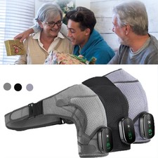 Electric Shoulder Massager W/ 3Vibration 3Heated Massage Brace Joint Pain Relief
