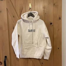 Official Taylor Swift The Eras Tour Merchandise Ivory White Hoodie S Oversized