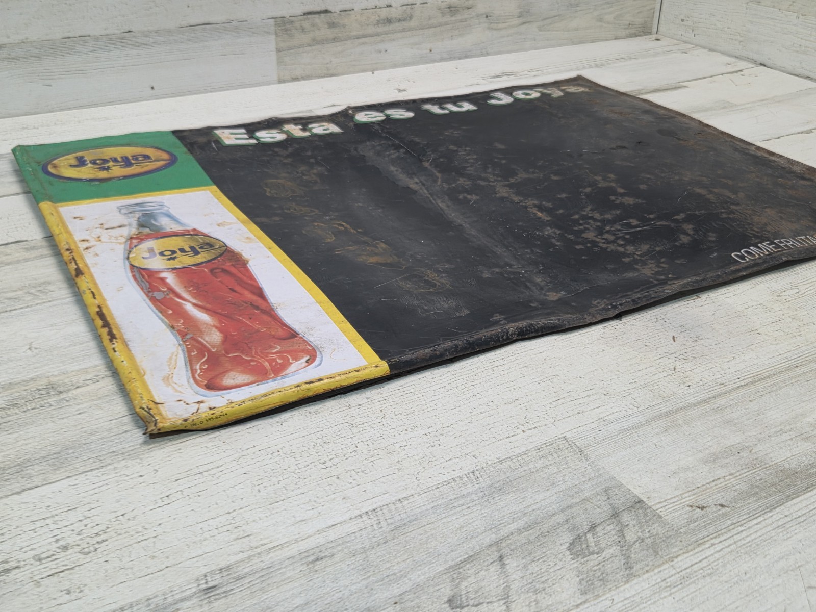 Vintage Mexican Orange Soda Joya Drink Menu Chalk Board Sign