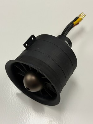 FMS Predator 80mm Ducted Fan EDF  3280 2100Kv Inrunner Motor with Metal Spinner