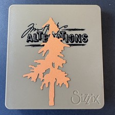 Tim Holtz Alterations Pine Tree 5inch Metal Cutting Die 657004 Sizzix Bigz