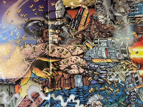 1992 Rob Liefeld Youngblood poster! Original 22x14" Image Comics promo pin-up - Picture 2 of 6