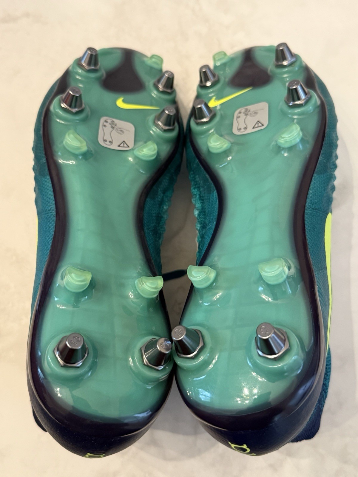 Nike Magista Obra 2 Elite SG Pro Soccer Cleats Green 844596-376 Men’s Size 8.5 image 6